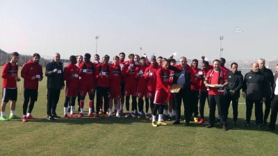 basin mensuplari - Demir Grup Sivasspor'da Kayserispor maçı hazırlıkları - SİVAS Videosu