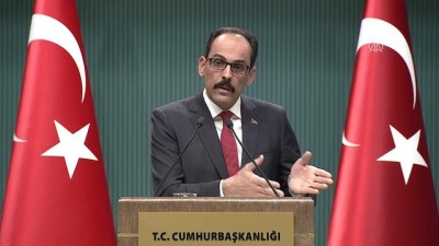 basin toplantisi - Kalın - Kılıçdaroğlu'nun 'Afrin'e girilmemeli' açıklaması - ANKARA  Videosu