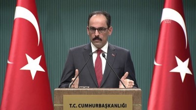 basin toplantisi - Kalın: 'Soçi zirvesinde birtakım hatalar yapıldı' - ANKARA  Videosu