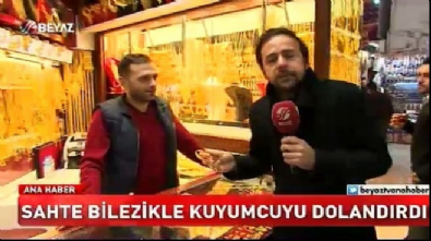 beyaz haber - Gerçek altın keserek anlaşılır! Videosu