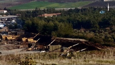  - Sakarya Tepesi’ndeki PYD mevzileri yerle bir edildi 