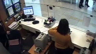 banka subesi - Silahlı banka soygunu güvenlik kamerasında - KAYSERİ  Videosu