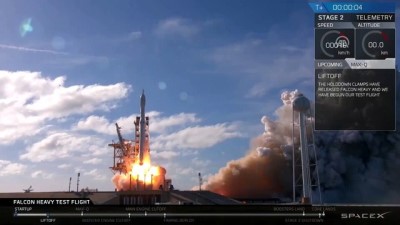 SpaceX, Falcon Heavy roketini fırlattı - FLORİDA 