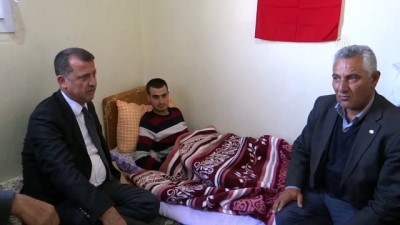 Terör saldırısında yaralanan asker babaevine getirildi - ADIYAMAN