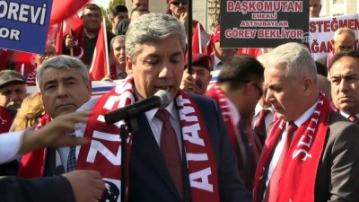 can guvenligi - Türkiye Emekli Astsubaylar Derneği'nden Zeytin Dalı Harekatına destek - KİLİS Videosu