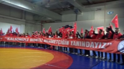 isvec - Bayan Güreş Milli Takımı'ndan Mehmetçiğe destek  Videosu