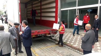 yardim kampanyasi -  Edremit'ten Afrin'e 15 ton gıda yardımı Videosu