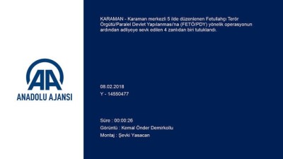 askeri ogrenci - Karaman merkezli FETÖ/PDY operasyonu  Videosu