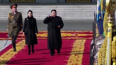 uzun menzilli fuze -  - Kış Olimpiyatları Öncesi Kuzey Kore’den Askeri Geçit Töreni  Videosu