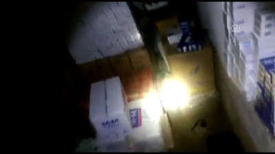 kacak sigara - Kaçak sigara için yatak odasından özel geçit yaptırmış - KAYSERİ  Videosu