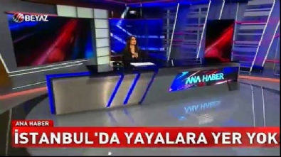 beyaz haber - Kaldırımda yayadan başka her şey var! Videosu