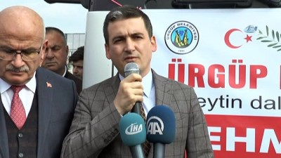 sinir otesi -  Ürgüp’ten Afrin’e 14 ton su gönderildi  Videosu