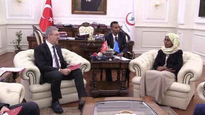 Bakan Demircan Somali Sağlık Bakanını kabul etti - ANKARA 