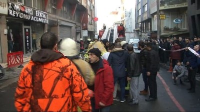  Kağıthane’de iş hanında çıkan yangında can pazarı yaşandı
