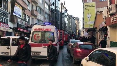 Kağıthane'de iş merkezinde yangın - İSTANBUL