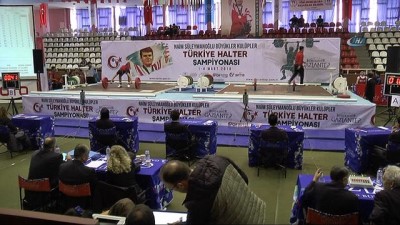 Naim Süleymanoğlu Kulüpler Türkiye Halter Şampiyonası Gaziantep'te Başladı 