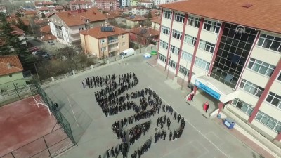 okul bahcesi - Öğrencilerden Zeytin Dalı Harekatına destek amaçlı klip - ANKARA  Videosu