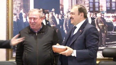 koy muhtari -  Bakan Eroğlu: “Kanal Edirne bitiyor” Videosu