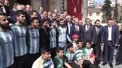 siginma - Bursa heyeti destek için Kilis'te Videosu