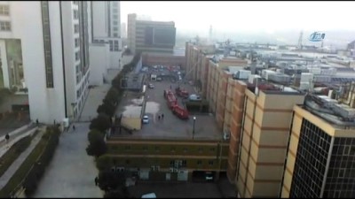 yangin panigi -  İstanbul Kuyumcukent'de yangın paniği  Videosu