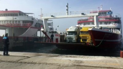 deniz ulasimi -  Sis deniz trafiğini vurdu, gemiler iskeleye yanaşamadı Videosu
