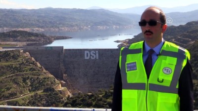 hidroelektrik santrali - Adnan Menderes Barajı ekonomiye can veriyor - AYDIN  Videosu