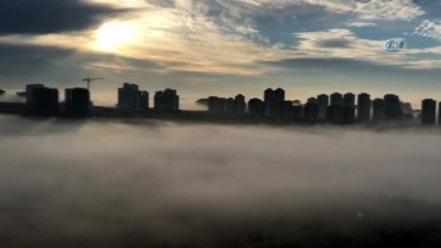 kirkoy -  Başakşehir'de kartpostallık sis manzarası  Videosu