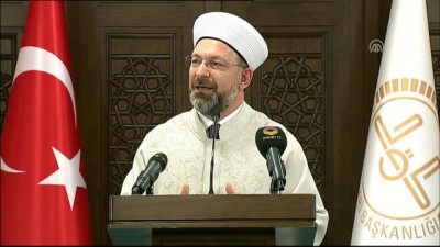 basin toplantisi - Diyanet İşleri Başkanı Prof. Dr. Erbaş (3) - ANKARA Videosu