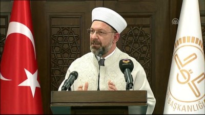 basin toplantisi - Diyanet İşleri Başkanı Prof. Dr. Erbaş (4) - ANKARA Videosu