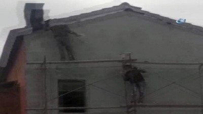 guvenlik onlemi -  İnşaatta ölümüne çalışma  Videosu