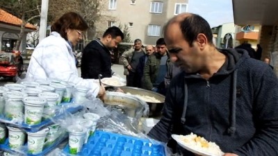 olumlu -  Kazayı ucuz atlatınca bin kişiye pilav ayran ikram etti Videosu