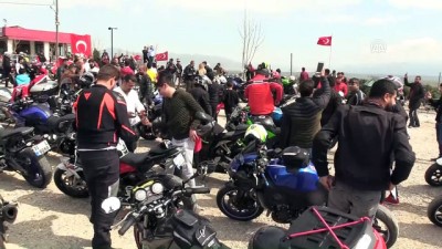 dera - Motosiklet tutkunlarından Zeytin Dalı Harekatı'na destek - HATAY Videosu