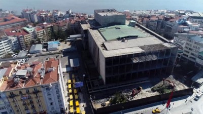 harabe -  Atatürk Kültür Merkezi'nin yıkımındaki son durum havadan görüntülendi  Videosu