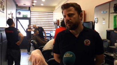 eski futbolcu -  Eskişehirspor maçlarının sonucunu bilene tıraş ücretsiz  Videosu