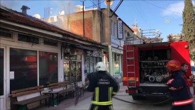 dukkan yangini - İznik'te dükkan yangını - BURSA  Videosu