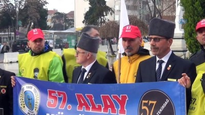 kahramanlik -  57. Alay Yürüyüş Komitesi yola çıktı  Videosu