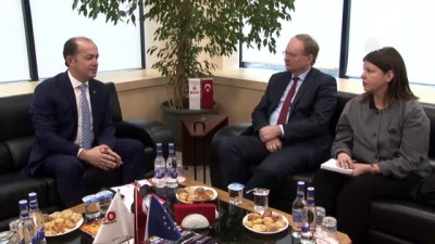 7 milyar dolar - AB Türkiye Delegasyonu Başkanı Berger, BTSO'yu ziyaret etti - BURSA  Videosu