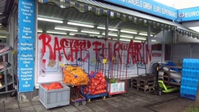 supermarket -  - Almanya’da Türk Marketine Saldırı Videosu