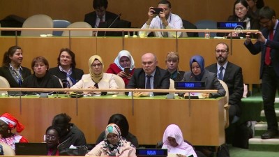 Bakan Kaya, BM Genel Kurulu'nda konuştu - NEW YORK