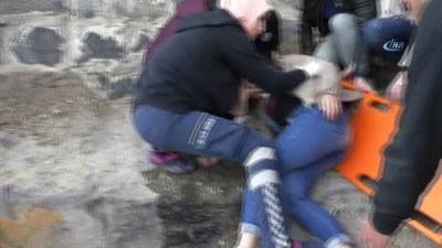 tahkikat -  Kars Kalesi’nden düşen üniversiteli kız yaralandı  Videosu