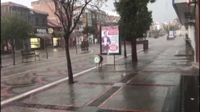 gunesli hava - Sağanak ve dolu etkili oldu - EDİRNE Videosu