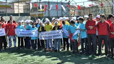 futbol turnuvasi -  3’üncü Suriyeli Çocuklar Futbol Turnuvası start aldı  Videosu
