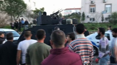 polis mudahale -  Adliye önünde ‘katil’ gerginliğine polis müdahalesi Videosu