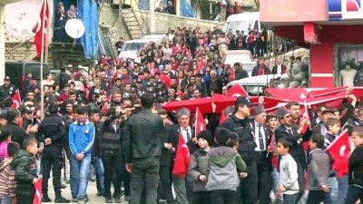 helikopter - Afrin şehidi Sürmen son yolculuğuna uğurlandı - KAHRAMANMARAŞ  Videosu