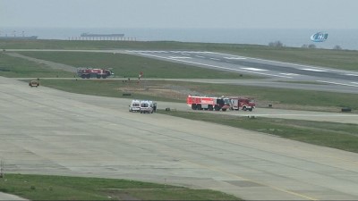 ucak seferleri -  Almanya'ya ait ambulans uçak Trabzon'a acil iniş yaptı  Videosu
