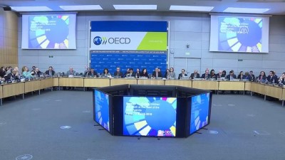 baskent - Bakan Elvan, OECD toplantısına katıldı - PARİS Videosu