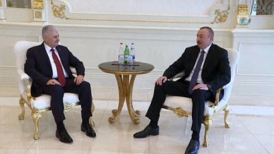 ilham -  - Başbakan Yıldırım, Cumhurbaşkanı Aliyev’le Görüştü  Videosu
