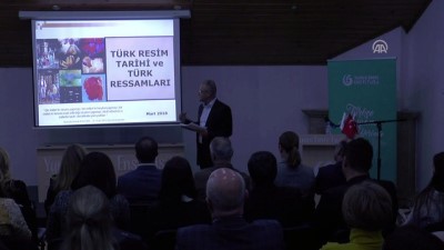 resim sanati - Gürcistan'da 'Geçmişten Günümüze Türk Resim Tarihi' konferansı - TİFLİS Videosu