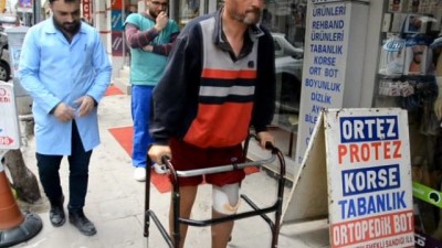 seker hastaligi -  Hayalini kurduğu protez bacaklara kavuştu  Videosu