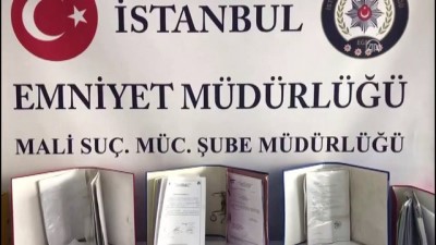 polis kamerasi - İstanbul'da sahteciliğe yönelik operasyon  Videosu